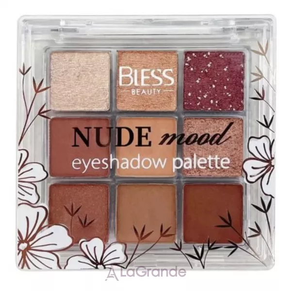Bless Beauty Nude Mood Eyeshadow Palette ���� ��� ���, 9 ��������