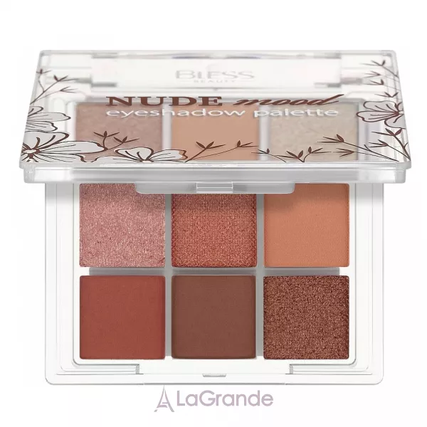 Bless Beauty Nude Mood Eyeshadow Palette ���� ��� ���, 9 ��������