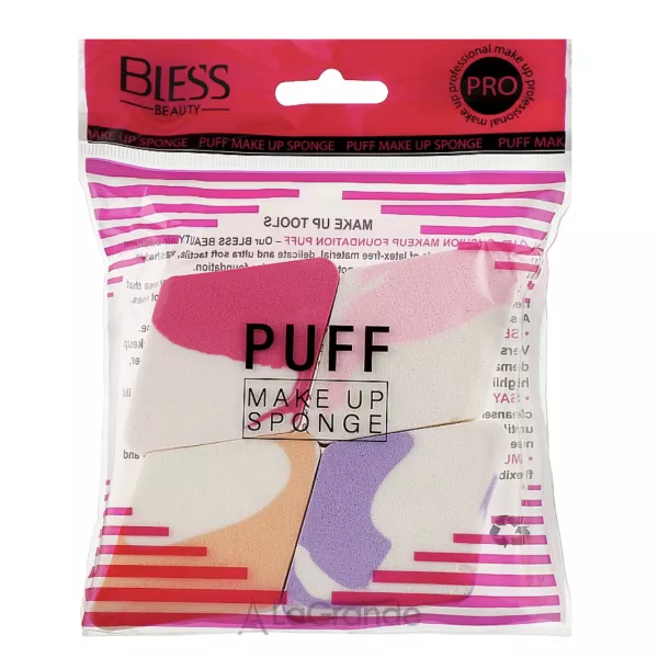 Bless Beauty Puff Make Up Sponge ����� ������� ��� ������� 4�1, ����� ����, ������������