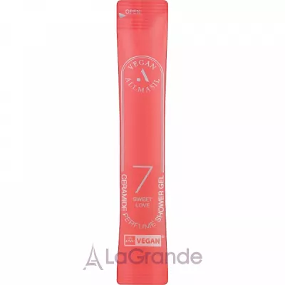 Masil Allmasil 7 Ceramide Perfume Shower Gel Sweet Love    