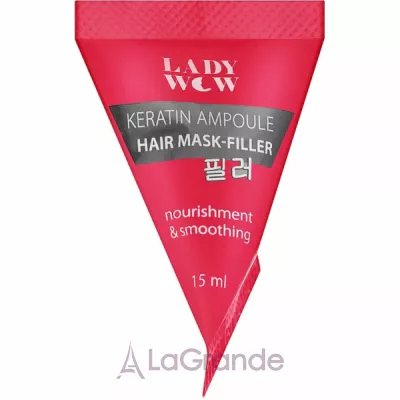 Lady Wow Keratin Ampoule Hair Mask Filler  -   