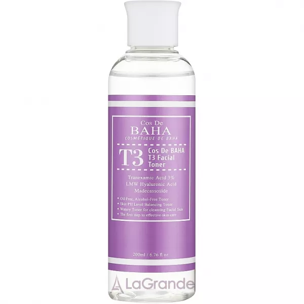 Cos De BAHA Tranexamic 3% T3 Facial Toner ����� ��� ���� � ������������� ��������