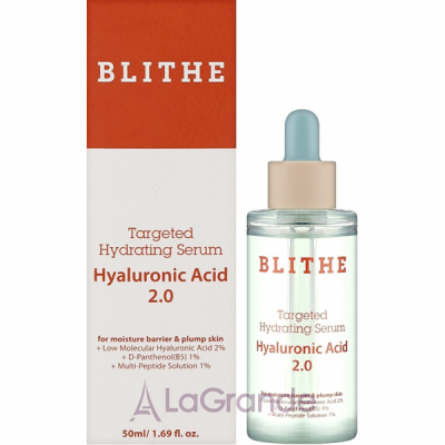 Blithe Targeted Hydrating Serum Hyaluronic Acid 2.0 ó     