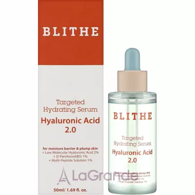 Blithe Targeted Hydrating Serum Hyaluronic Acid 2.0 ó     