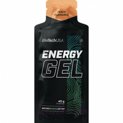 BioTech USA Energy Gel Peach   