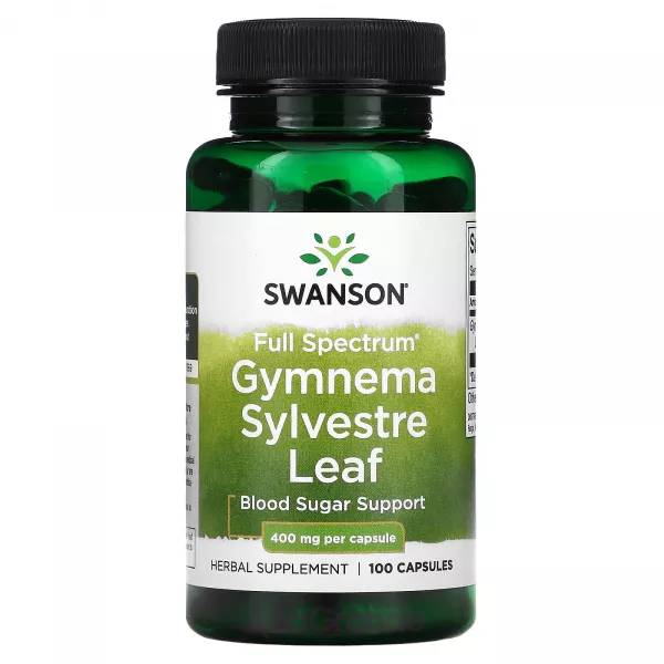 Swanson Gymnema Sylvestre Leaf 400mg ����������� ������� ��� ���������� 