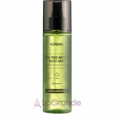 Kundal Tea Tree Biotics Body Mist Apple Green Tea     
