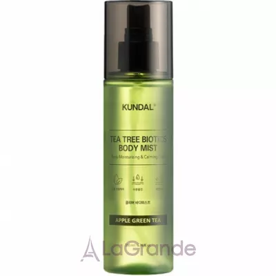 Kundal Tea Tree Biotics Body Mist Apple Green Tea     