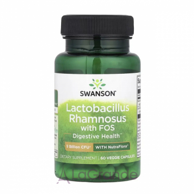 Swanson Lactobacillus Rhamnosus With FOS 5 Billion SFU+ ĳ    