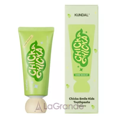 Kundal Chicka Smile Kids Toothpaste Shine Muscat       