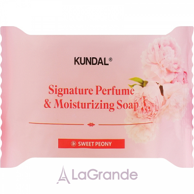 Kundal Signature Perfume & Moisturizing Soap Sweet Peony     