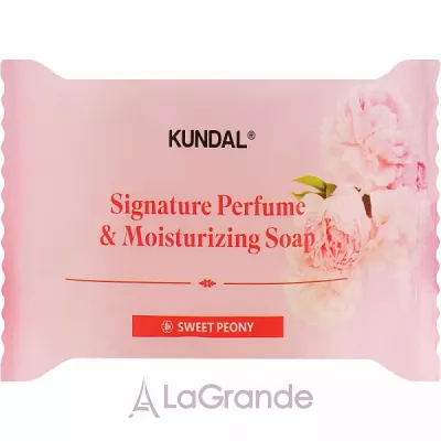 Kundal Signature Perfume & Moisturizing Soap Sweet Peony     