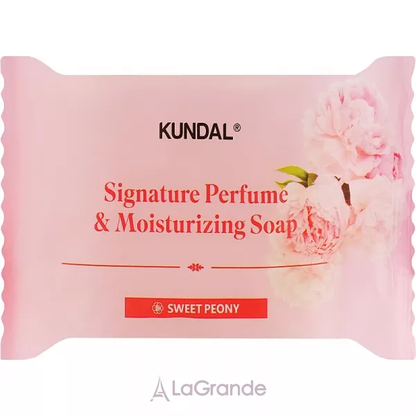 Kundal Signature Perfume & Moisturizing Soap Sweet Peony ���� ��� ���� ��������������� 