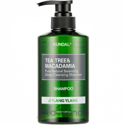 Kundal Tea Tree & Macadamia Deep Cleansing Shampoo Ylang-Ylang        