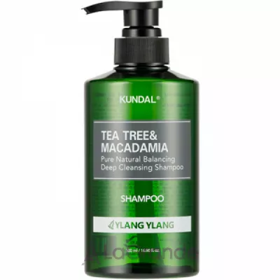 Kundal Tea Tree & Macadamia Deep Cleansing Shampoo Ylang-Ylang        