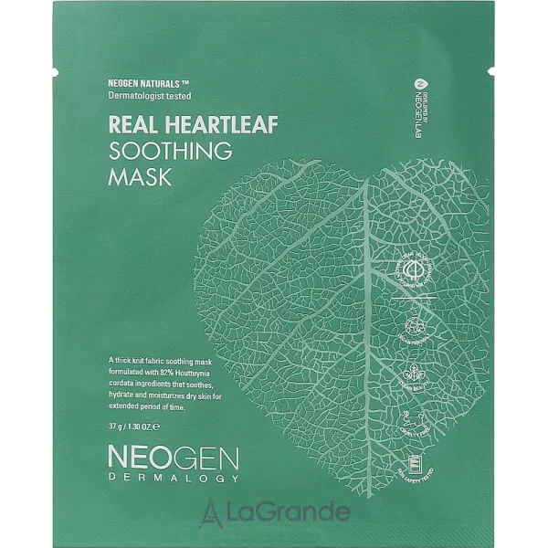 Neogen Dermalogy Real Heartleaf Soothing Mask ����������� ����� ��� �������
