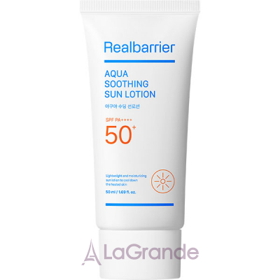 Real Barrier Aqua Soothing Sun Lotion SPF50+ PA++++      䳺 SPF50+