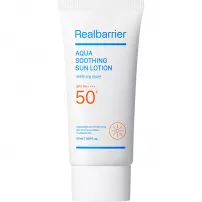 Real Barrier Aqua Soothing Sun Lotion SPF50+ PA++++ ����������� �������������� ������ � ����������� ��������� SPF50+