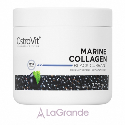 OstroVit Marine Collagen Black currant   