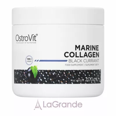 OstroVit Marine Collagen Black currant   