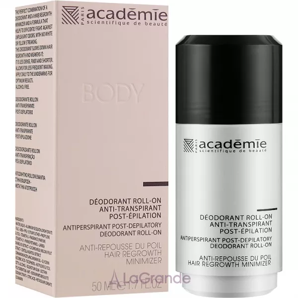 Academie Antiperspirant Post-Depilatory Deodorant Roll-On ���������� �������������� ����� ��������