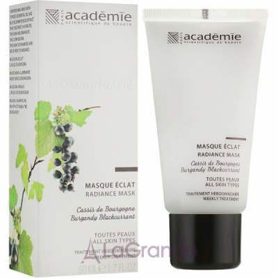 Academie Radiance Mask Burgandy Blackcurrant -   