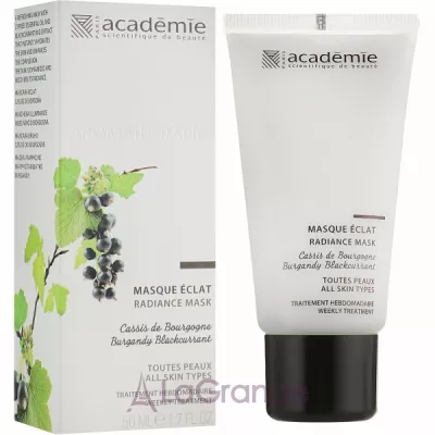 Academie Radiance Mask Burgandy Blackcurrant -   