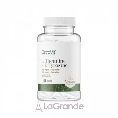 OstroVit L-Theanine + L-Tyrosine Vege ĳ   L- + L-  