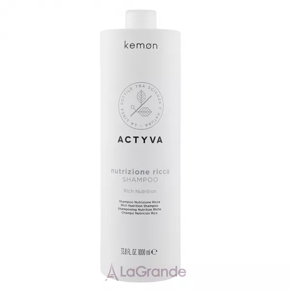 Kemon Actyva Nutrizione Ricca Shampoo Rich Nutrition ������� ��� ����� ����� �����