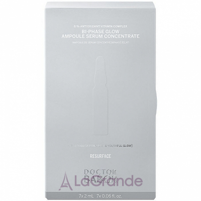 Babor Doctor Babor Resurface Glow Bi-Phase Ampoule Serum Concentrate     