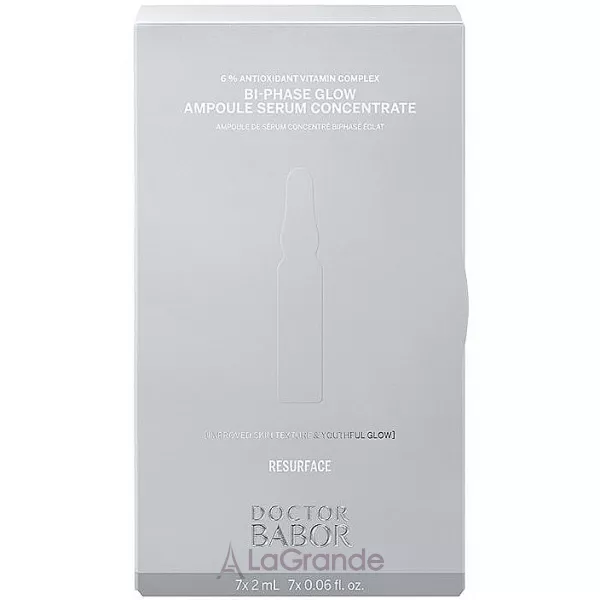Babor Doctor Babor Resurface Glow Bi-Phase Ampoule Serum Concentrate ������ ��� ���� ���������� �������