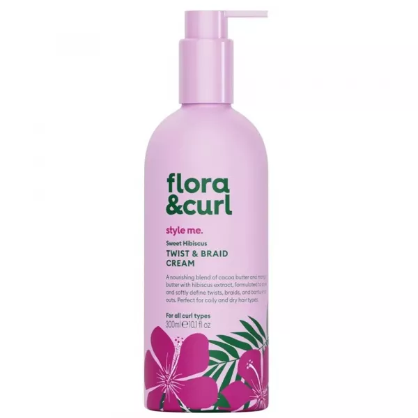 Flora & Curl Style Me Sweet Hibiscus Twist & Braid Cream ���� ��� ����� �������������� ������