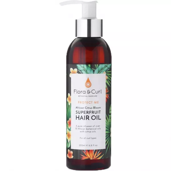 Flora & Curl Protect Me African Citrus Superfruit Hair Oil ����� ��� �����