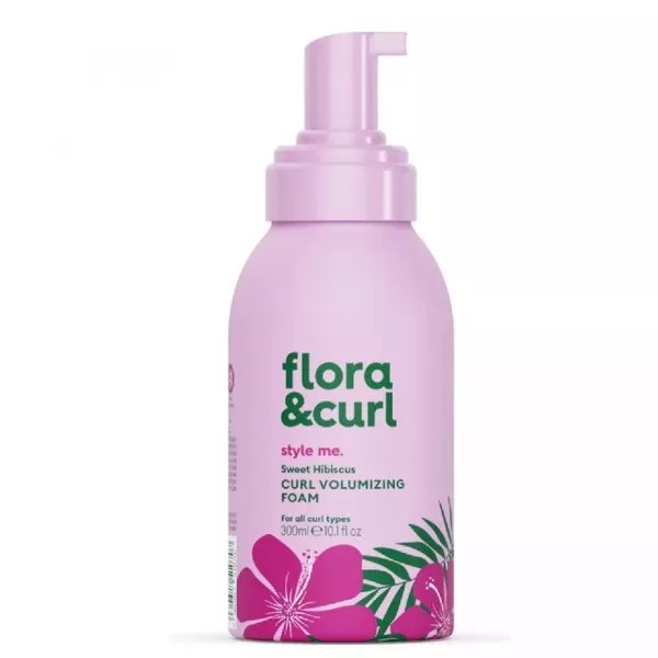 Flora & Curl Style Me Sweet Hibiscus Curl Volumizing Foam ����� ��� ������ �������� �����