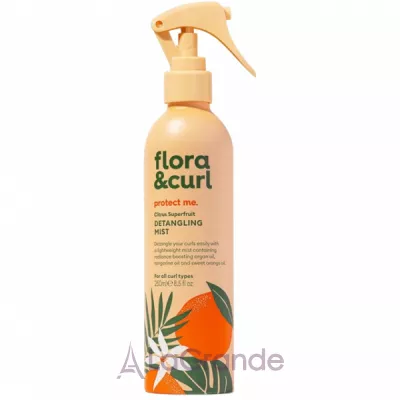 Flora & Curl Protect Me Citrus Superfruit Detangling Mist    