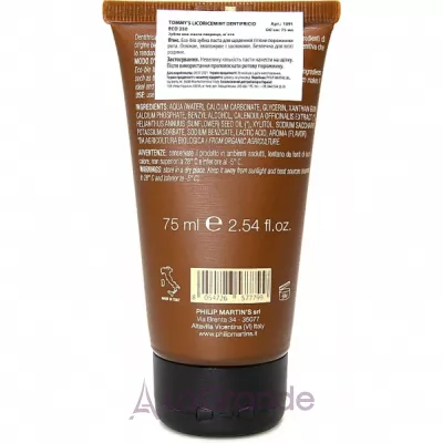 Philip Martin's Tommy's Licorice Mint Toothpaste   