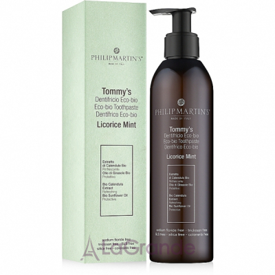 Philip Martin's Tommy's Licorice Mint Toothpaste   