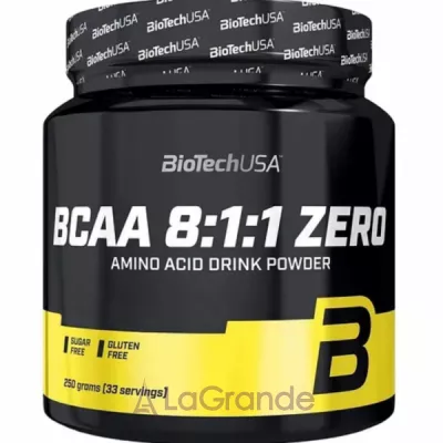 BioTech USA BCAA 8:1:1 Zero Cola  BCAA 8:1:1  Zero 