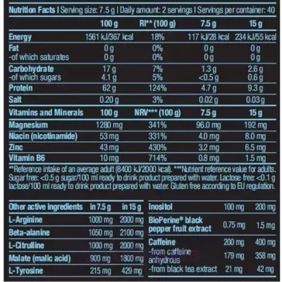 BioTech USA Black Blood CAF+ Blue grape   