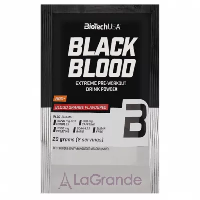 BioTech USA Black Blood NOX+ Blood orange   