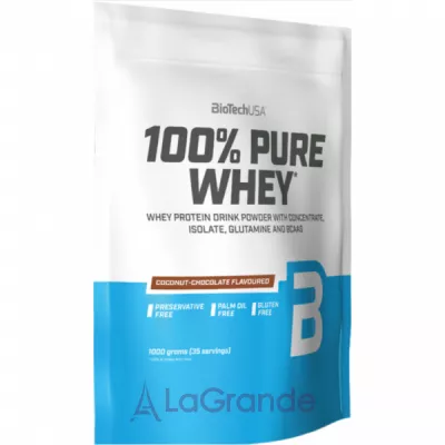 BioTech USA 100% Pure Whey Coconut Chocolate  