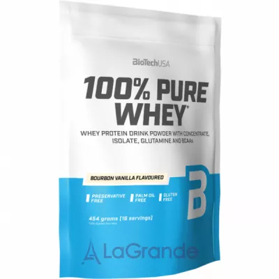 BioTech USA 100% Pure Whey Bourbon Vanilla  