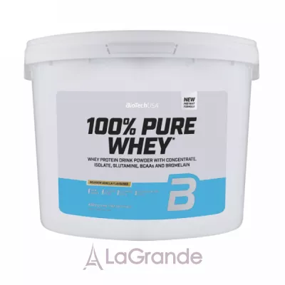 BioTech USA 100% Pure Whey Bourbon Vanilla  