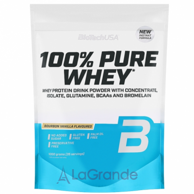 BioTech USA 100% Pure Whey Bourbon Vanilla  