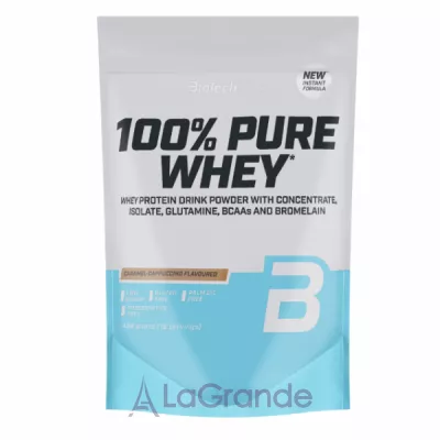 BioTech USA 100% Pure Whey Caramel Cappuccino  