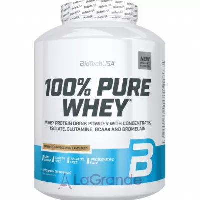 BioTech USA 100% Pure Whey Caramel Cappuccino  