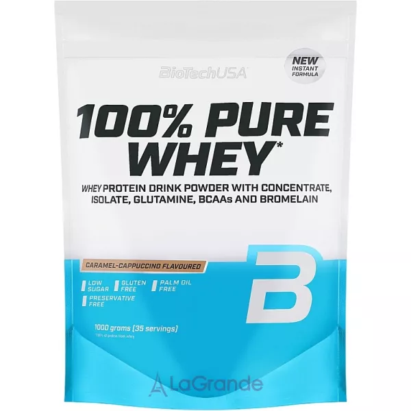 BioTech USA 100% Pure Whey Caramel Cappuccino ������ 