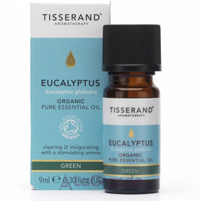 Tisserand Aromatherapy Eucalyptus Organic Pure Essential Oil    