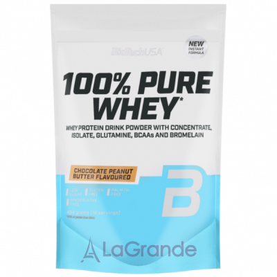 BioTech USA 100% Pure Whey Chocolate Peanut Butter  