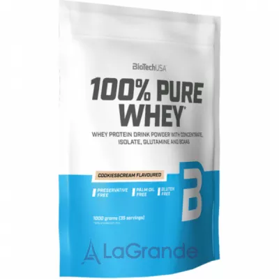 BioTech USA 100% Pure Whey Cookies Cream  